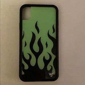 iphone xr wildflower flame case